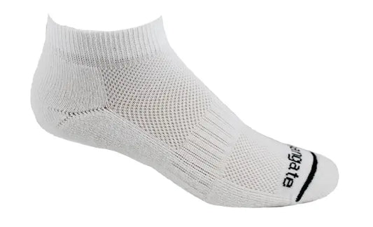 All-Sport Comfortable Alpaca Yarn Socks in White.
