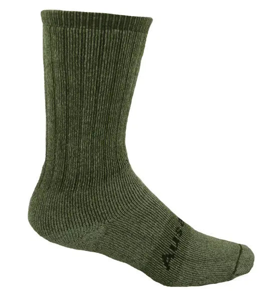 Our Medium Weight Hiking Socks are now available in Hunter Green and are available in Small, Medium, Large & X-Large.
