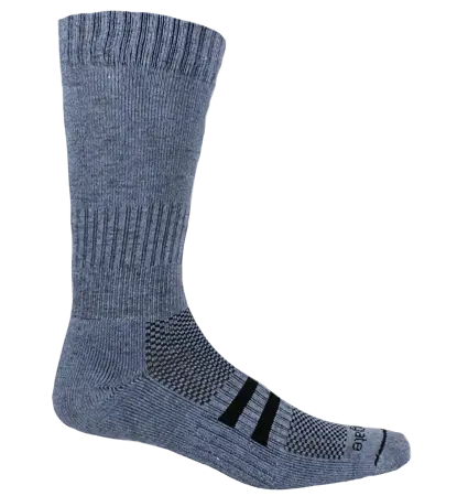 Our mid-calf hiking socks feature compression bands at the ankle and instep which insure a great fit.