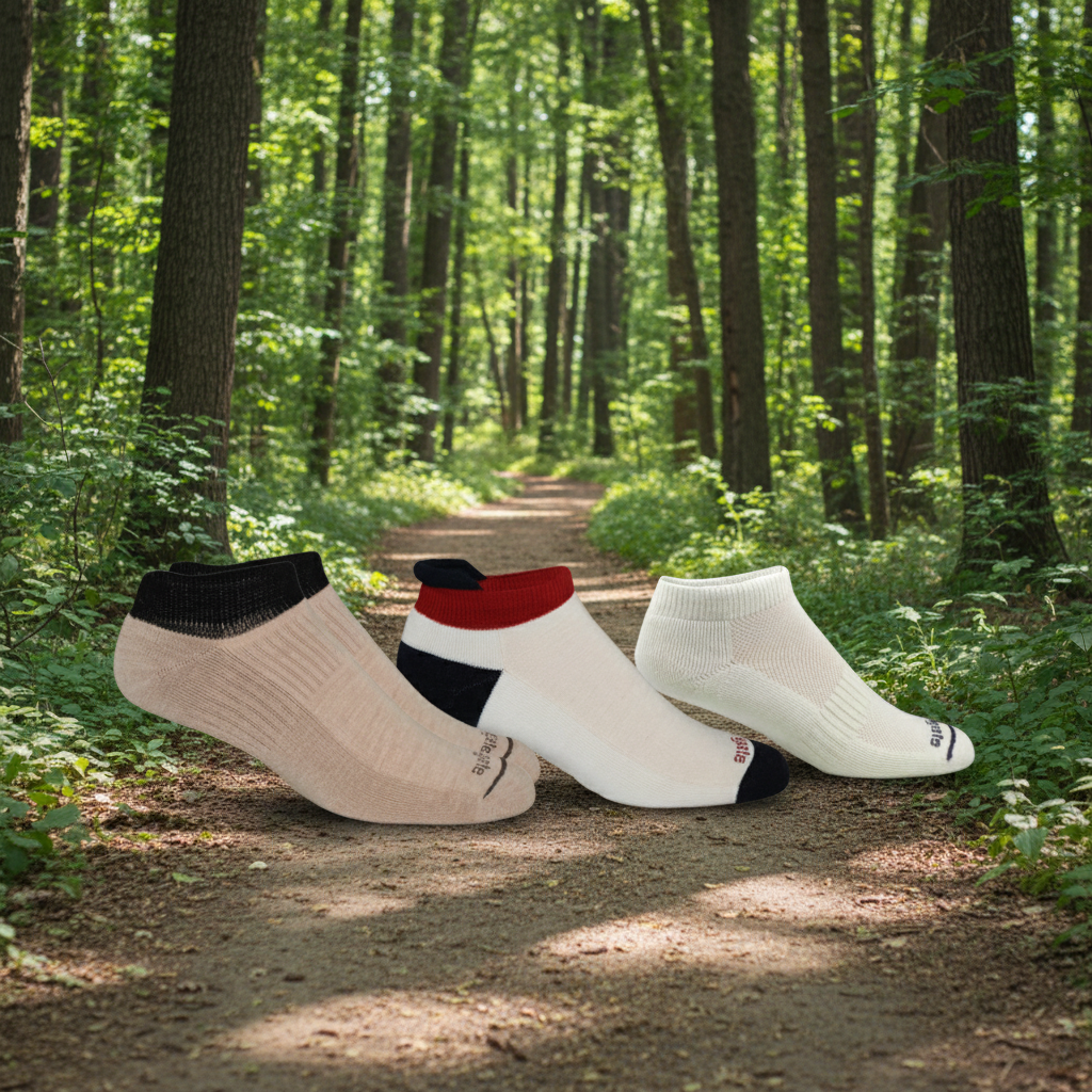 Alpaca shorty socks collection.