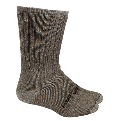 Alpaca Mid-Calf Hiking Ribbed Socks